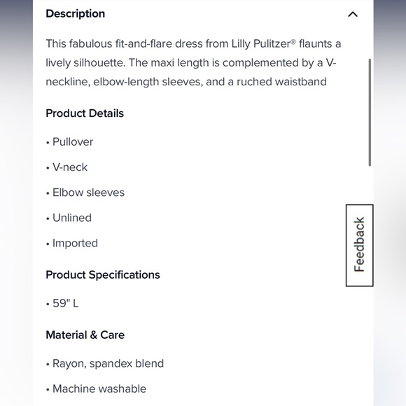 NWT: Lilly Pulitzer Parigi Maxi Dress, Rousseau Pink Glisten In The Sun, Large - Picture 3 of 7